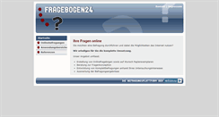 Desktop Screenshot of fragebogen24.com